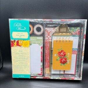 The Pioneer Woman Vibrant Floral Stationery Set